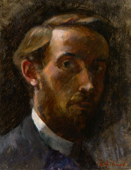 Self-Portrait 1889 Edouard Vuillard (1868-1940) National Gallery of Art DC 1995.47.15